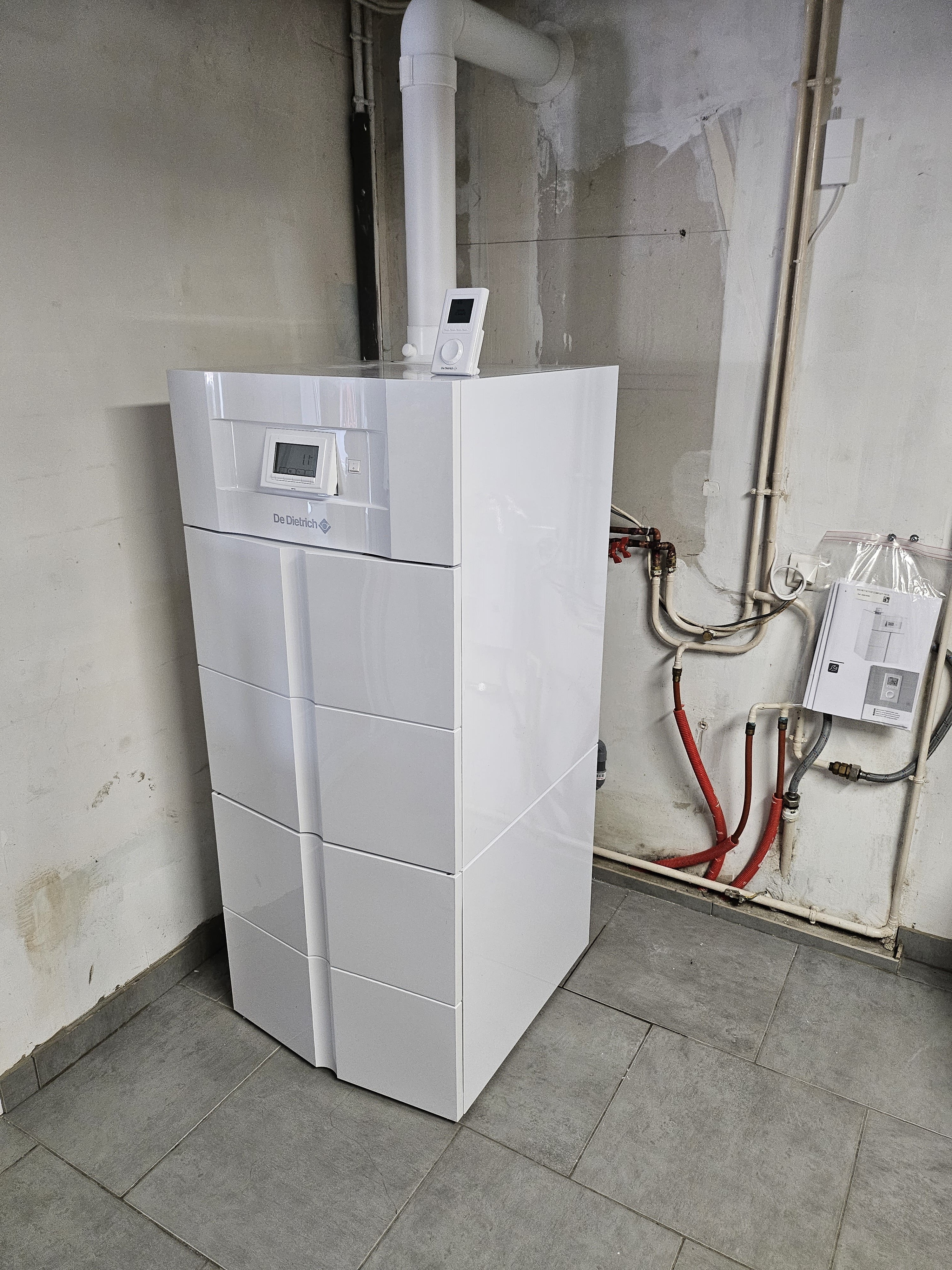 Installation chaudière à condensation